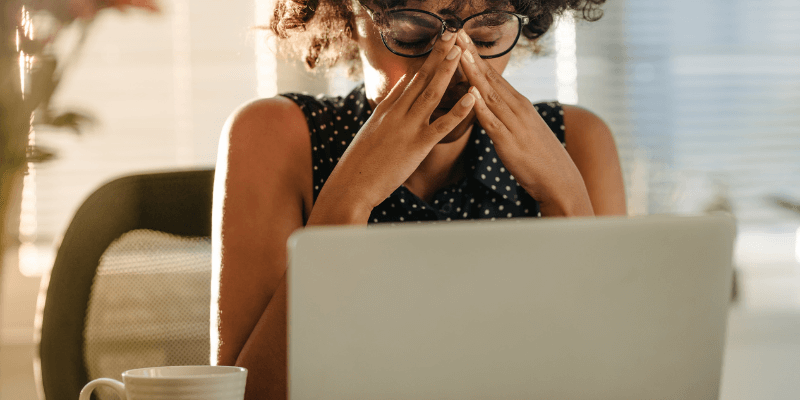 Stress awareness in online learning